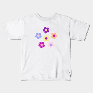 Flower Power Design Kids T-Shirt